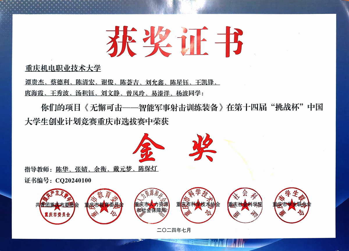 挑战杯一等奖 挑战杯一等奖